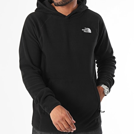 The North Face - Sweat Capuche Polaire 100 Glacier A855Z Noir