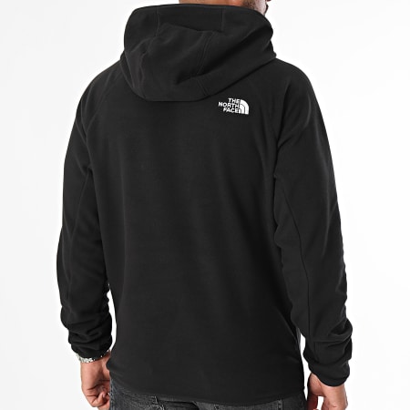 The North Face - Sweat Capuche Polaire 100 Glacier A855Z Noir