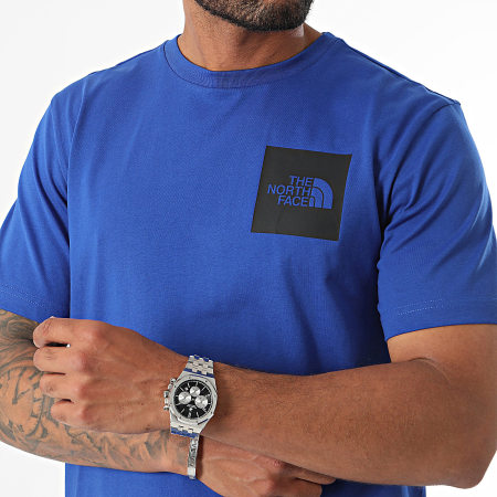 The North Face - Tee Shirt Fine A8A6M Bleu Roi