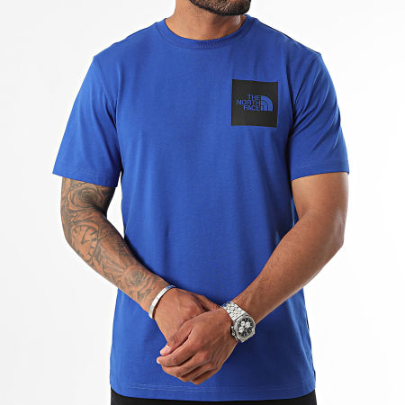 The North Face - Tee Shirt Fine A8A6M Bleu Roi