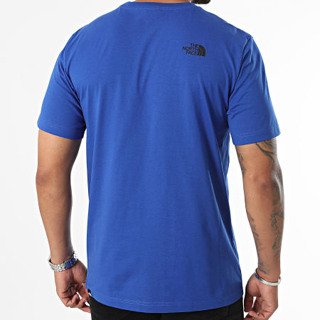 The North Face - Tee Shirt Fijn A8A6M Koningsblauw