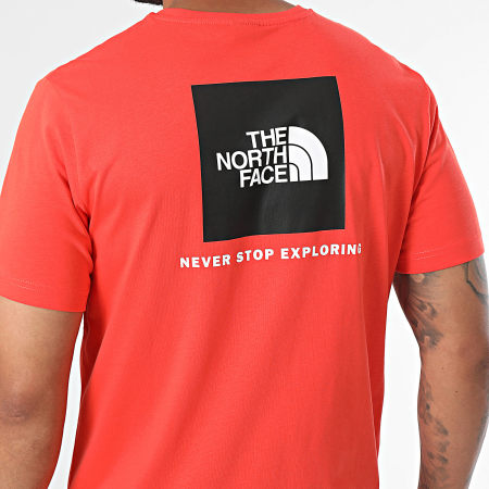 The North Face - Tee Shirt Redbox A87NP Orange