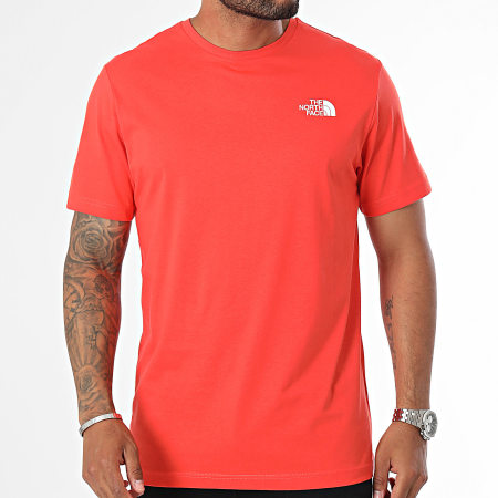 The North Face - Tee Shirt Redbox A87NP Orange