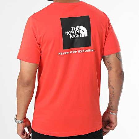 The North Face - Tee Shirt Redbox A87NP Orange