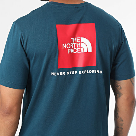 The North Face - Maglietta Redbox A87NP Duck Blue