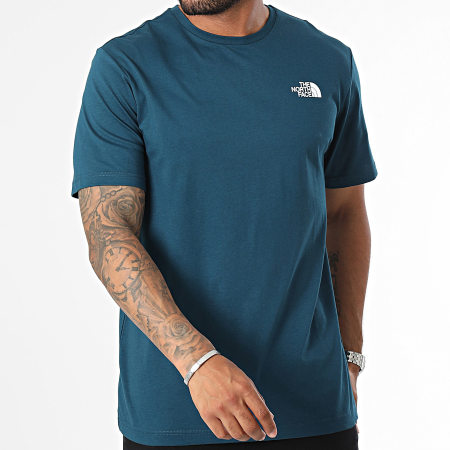 The North Face - Camiseta Redbox A87NP Pato Azul