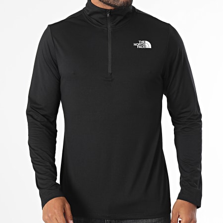 The North Face - Flashdry lightweight zip-neck sweatshirt A8949