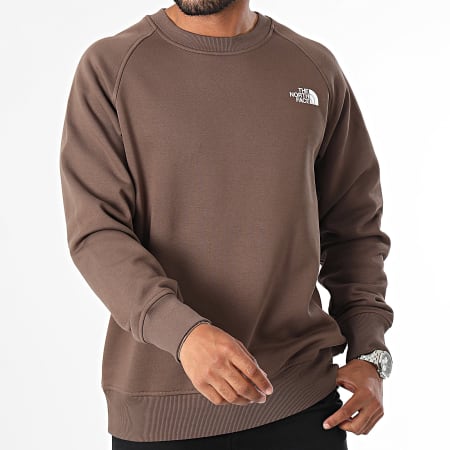 The North Face - Ronde hals Sweat Redbox A89FA Bruin