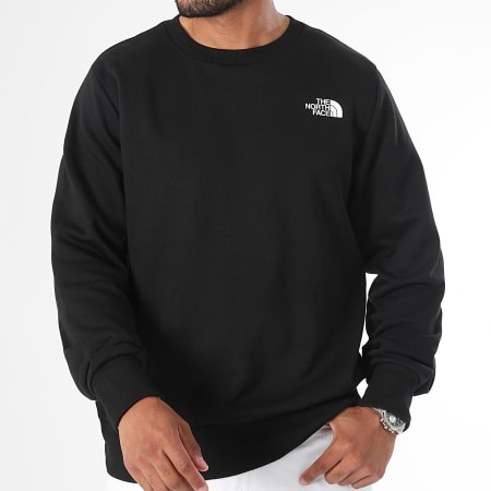 The North Face - Eenvoudig koepelvormig sweatshirt A89FB Zwart