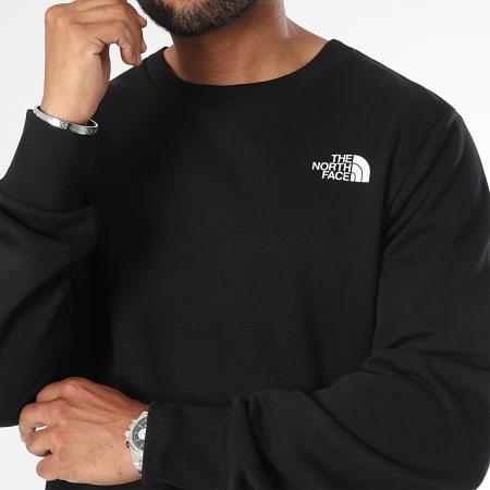 The North Face - Eenvoudig koepelvormig sweatshirt A89FB Zwart