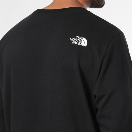 The North Face - Eenvoudig koepelvormig sweatshirt A89FB Zwart