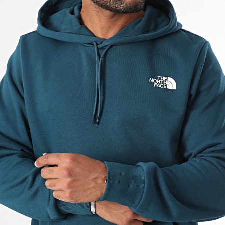 The North Face - Felpa con cappuccio Simple Dome A89FC blu navy