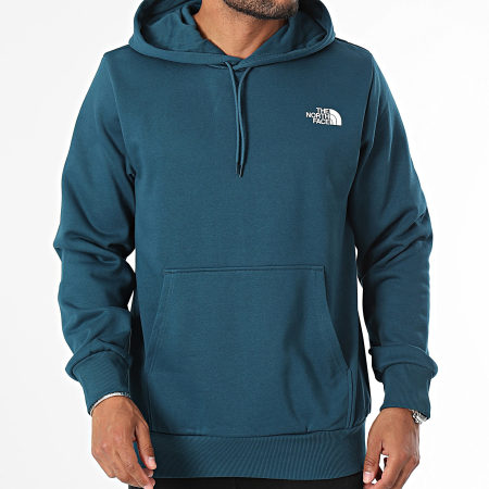 The North Face - Sudadera con Capucha Simple Dome A89FC Azul Marino