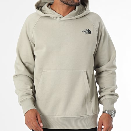 The North Face - Redbox Raglan Hoodie A8A3T Licht kakigroen