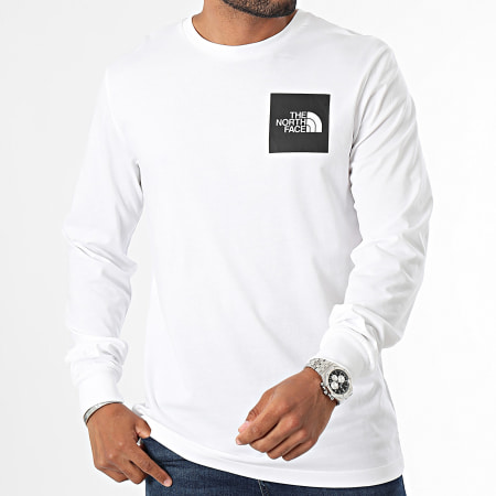 The North Face - Camiseta Manga Larga Fina A8A6P Blanco