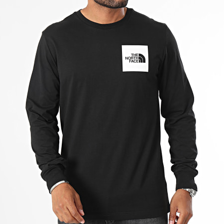 The North Face - Camiseta Manga Larga Fina A8A6P Negra