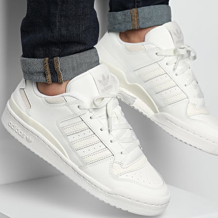 Adidas Originals - Cestini Forum Low CL IH7828 Core White Footwear White Grey One