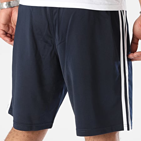 Adidas Originals - Fbird IM9422 Pantaloncini da jogging a strisce blu scuro