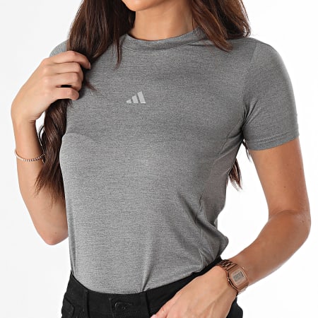 Adidas Sportswear - Tee Shirt De Sport Femme IN1657 Gris Chiné