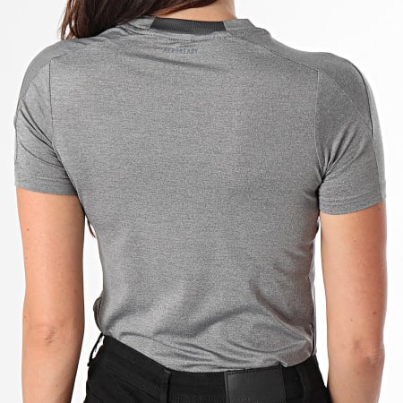 Adidas Sportswear - Tee Shirt De Sport Femme IN1657 Gris Chiné