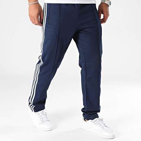 Adidas Originals - Pantaloni da jogging classici con bande IP0421 Blu navy