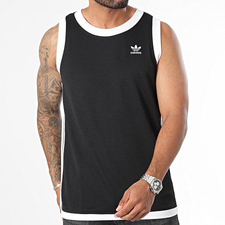 Adidas Originals - Mockeyelet tanktop IZ1830 Zwart