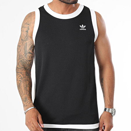 Adidas Originals - Mockeyelet tanktop IZ1830 Zwart