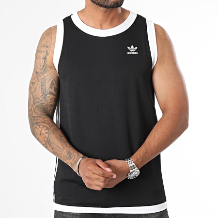 Adidas Originals - Mockeyelet tanktop IZ1830 Zwart