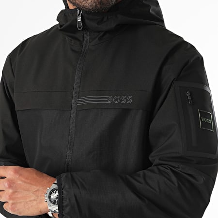 BOSS - Hoefsmid ritsjack 50523922 Zwart