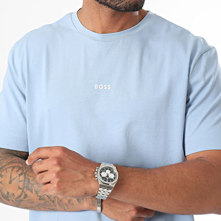 BOSS - Tee Shirt Chup 50473278 Bleu Clair