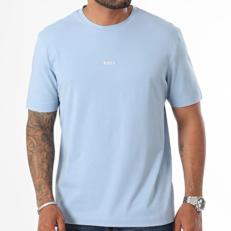 BOSS - Tee Shirt Chup 50473278 Bleu Clair