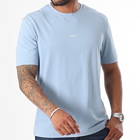 BOSS - Tee Shirt Chup 50473278 Bleu Clair