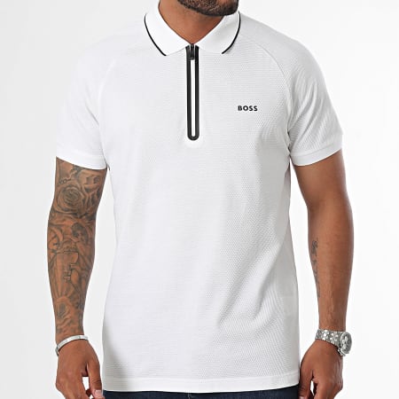 BOSS - Polo de manga corta Philix 50519760 Blanco