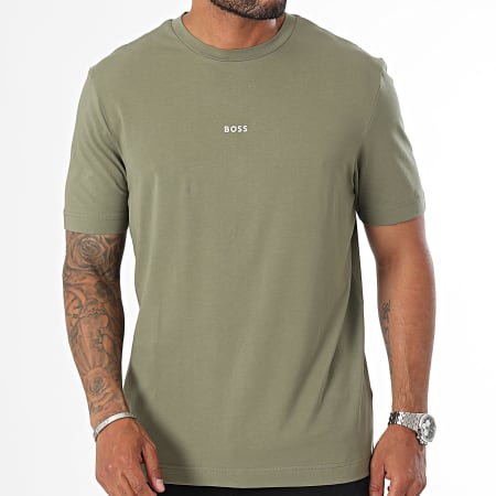 BOSS - Camiseta Chup 50473278 Verde caqui