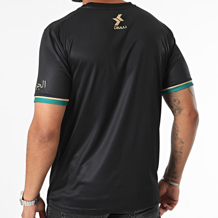 DKALI - Algerije Voetbal Jersey Zwart