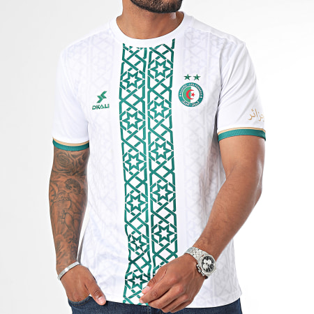 DKALI - Maillot De Foot Algerije Wit