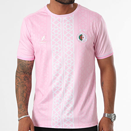 DKALI - Algerije Roze Voetbal Jersey