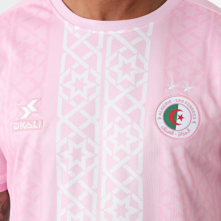 DKALI - Algerije Roze Voetbal Jersey