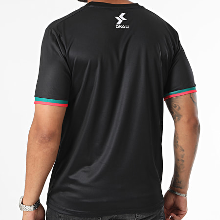 DKALI - Camiseta de fútbol Argelia x Marruecos Negra