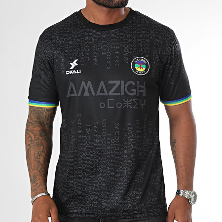 DKALI - Maillot De Foot Amazigh Zwart