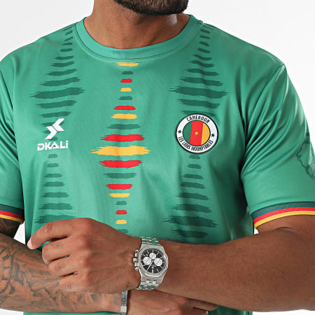 DKALI - Maglia da calcio del Camerun verde