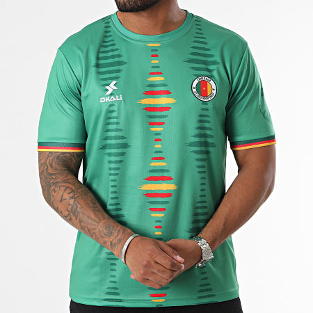 DKALI - Maglia da calcio del Camerun verde