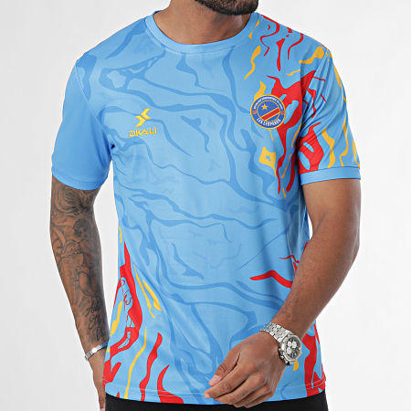 DKALI - Maillot De Foot Congo Bleu Clair