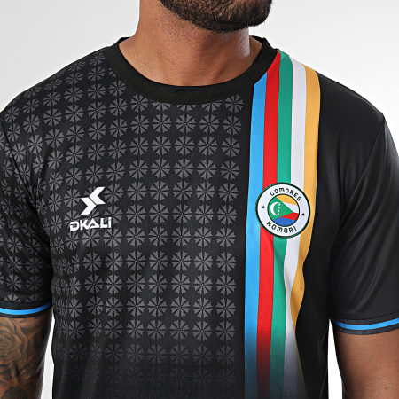 DKALI - Maillot De Foot Comores Zwart