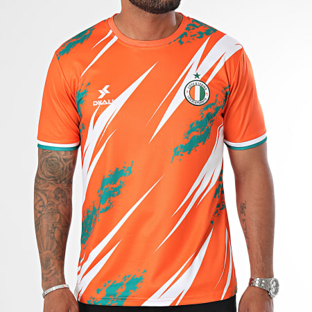 DKALI - Ivoorkust Voetbal Jersey Oranje