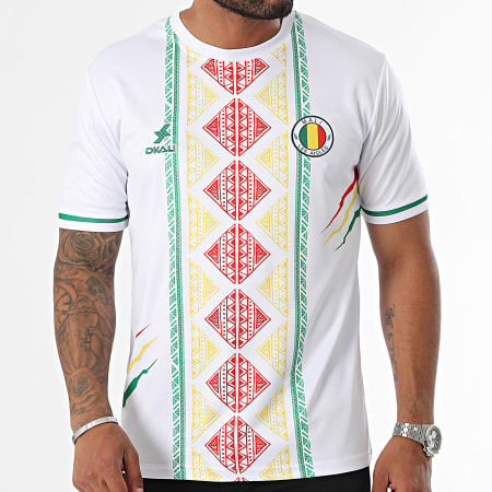 DKALI - Mali Maglia da calcio bianca