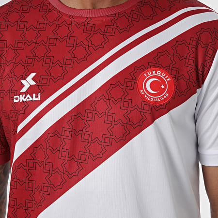 DKALI - Maillot De Foot Turquie Blanc