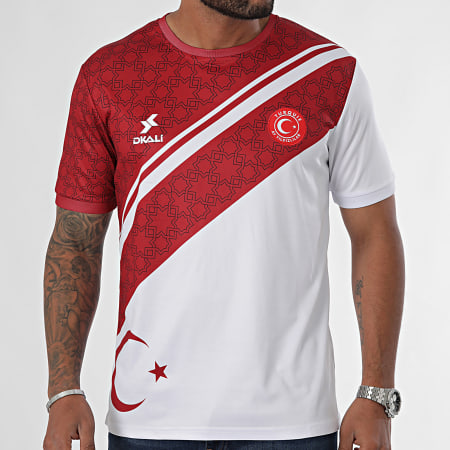 DKALI - Maillot De Foot Turquie Blanc