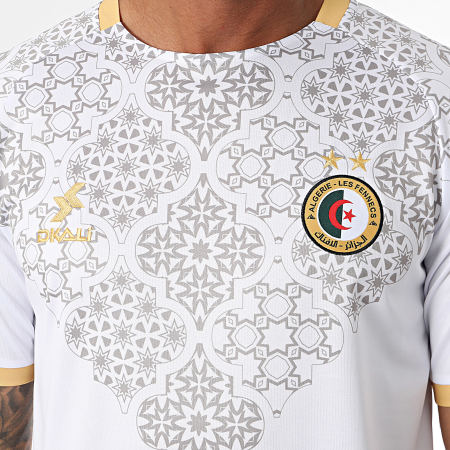 DKALI - Maglia da calcio Algeria Bianco