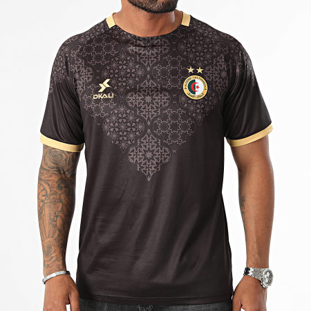 DKALI - Camiseta de fútbol Argelia Negra